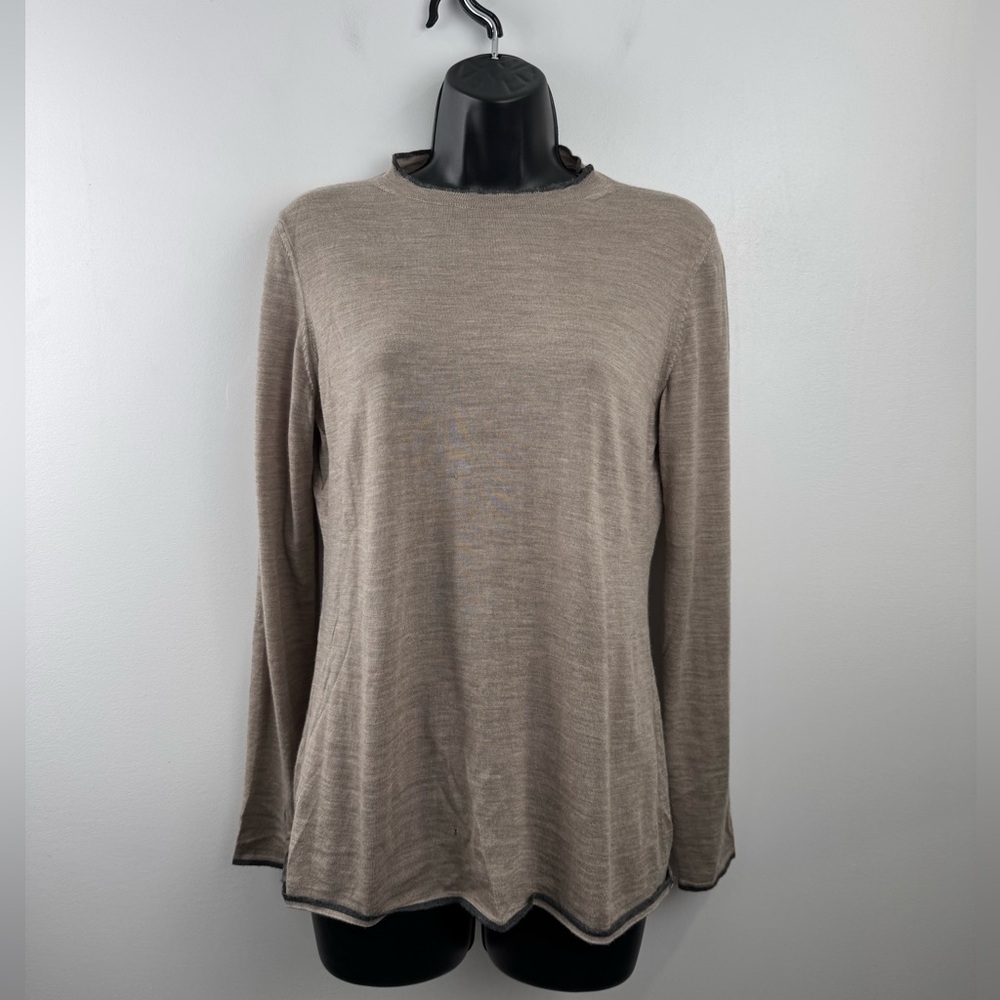 Rani Arabella Women Tan Sweater Size Medium